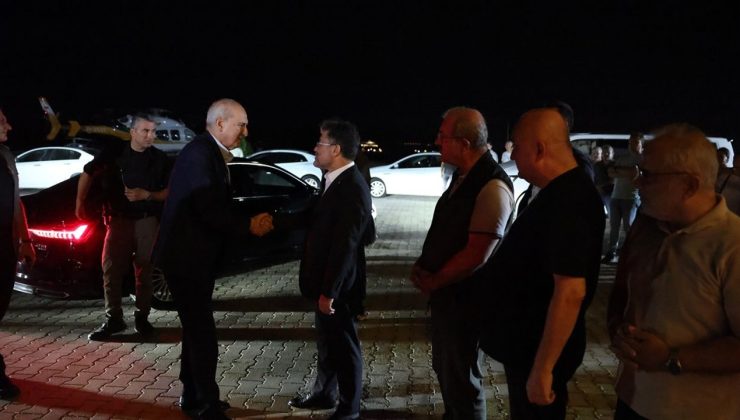 TBMM Başkanı Kurtulmuş, Dardanos Yangın Yönetim Merkezi’ni Ziyaret Etti