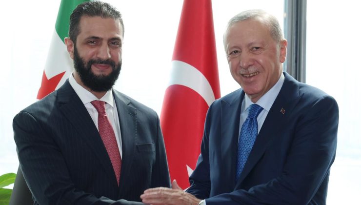 Cumhurbaşkanı Erdoğan, Suriye Cumhurbaşkanı Ahmed Şara ile görüştü