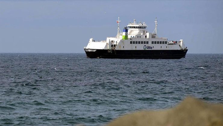 Geyikli-Bozcaada feribot seferlerine hava engeli
