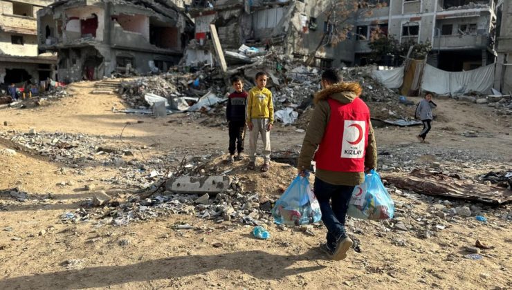 Türk Kızılaydan Gazze’ye sağlık desteği