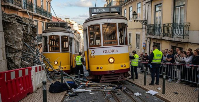 Portekiz’de tramvay raydan çıktı: 15 ölü