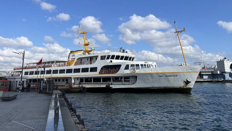 İstanbul’da bazı vapur seferlerine düzenleme