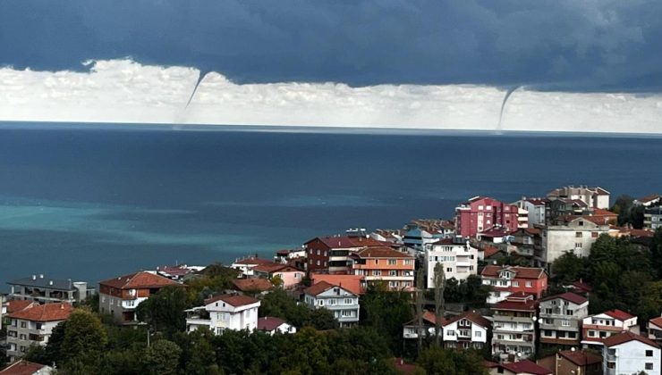 Zonguldak’ta denizde hortum oluştu – Son Dakika Haberleri