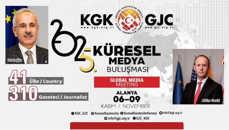 KGK “5. Küresel Medya Buluşması” Alanya’da başlıyor