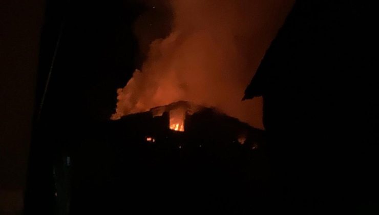 Çankırı’da bir evde yangın çıktı