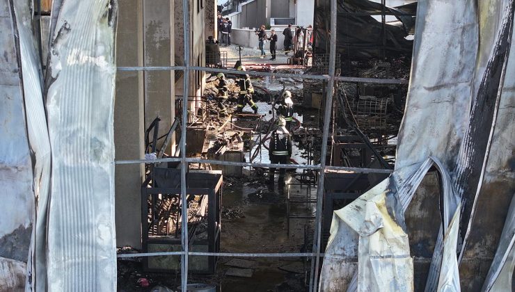 Kocaeli’de fabrika yangını: 11 gözaltı