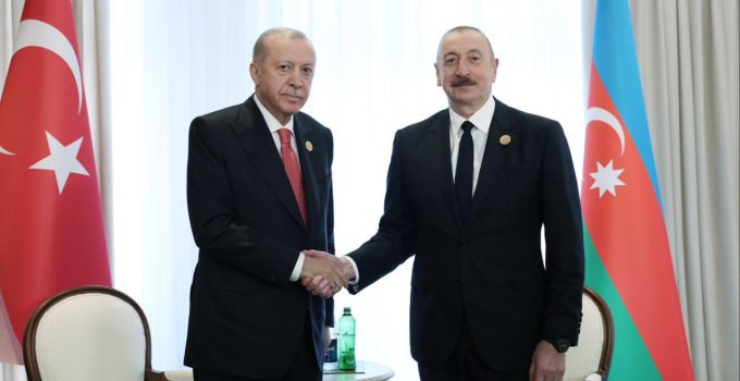Aliyev: Cumhurbaşkanı Erdoğan’ın siyasi ve manevi desteği bize ilave güç verdi