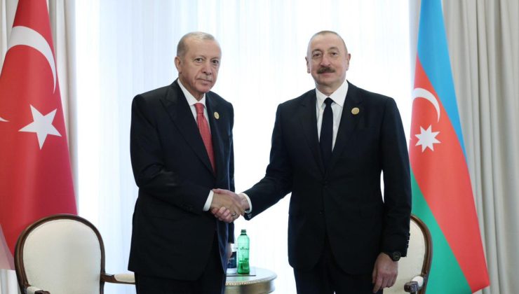 Aliyev: Cumhurbaşkanı Erdoğan’ın siyasi ve manevi desteği bize ilave güç verdi