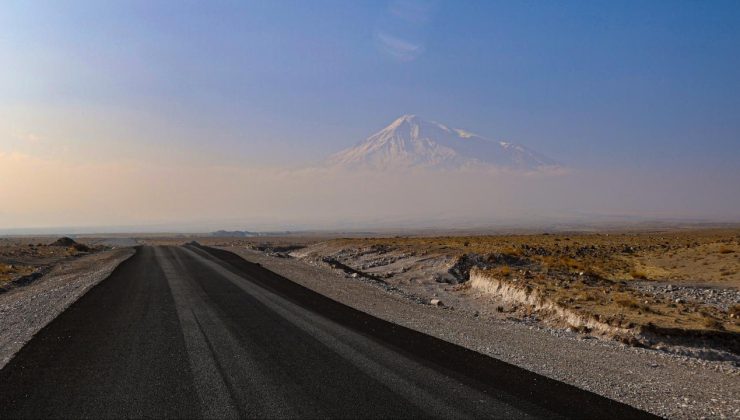 Ağrı Dağı’nın “turizm ve güvenlik yolu” 75 kilometreye ulaştı