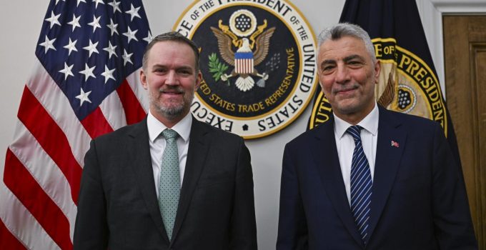 Ticaret Bakanı Bolat, ABD Ticaret Temsilcisi Greer ile görüştü