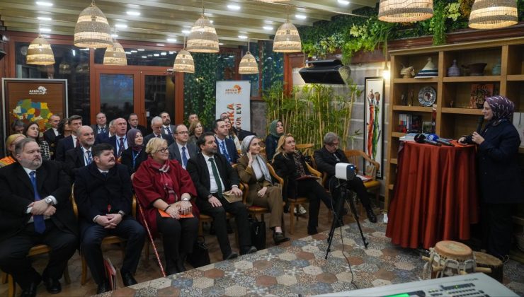 Büyükelçiler Afrika Kültür Evi’ni ziyaret etti