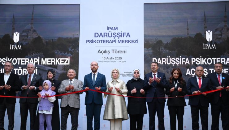 İbn Haldun Üniversitesi “Darüşşifa Psikoterapi Merkezi” açıldı