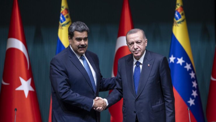 Cumhurbaşkanı Erdoğan Venezuelalı mevkidaşı Maduro ile görüştü