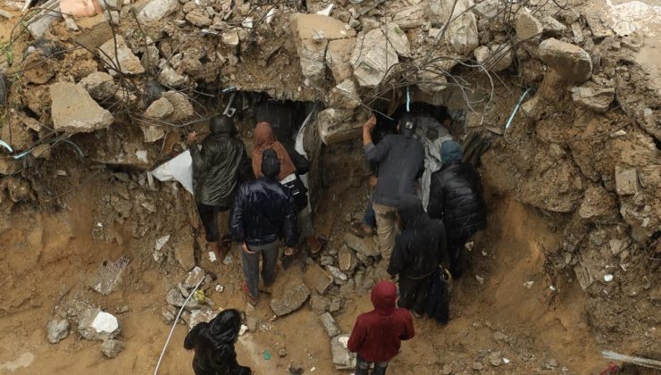 Gazze’de etkili olan fırtına nedeniyle hayatını kaybedenlerin sayısı 14’e yükseldi