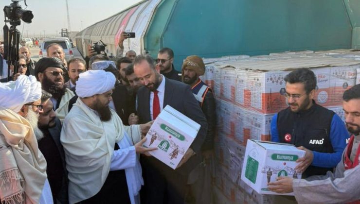 Türkiye’nin “24. İyilik Treni” Afganistan’a ulaştı