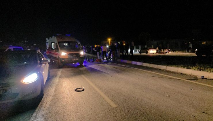 Hatay'da otomobille çarpışan motosikletteki 2 kişi öldü