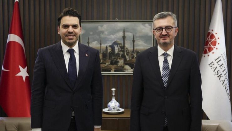 İletişim Başkanı Duran, TİKA Başkanı Eren ile görüştü