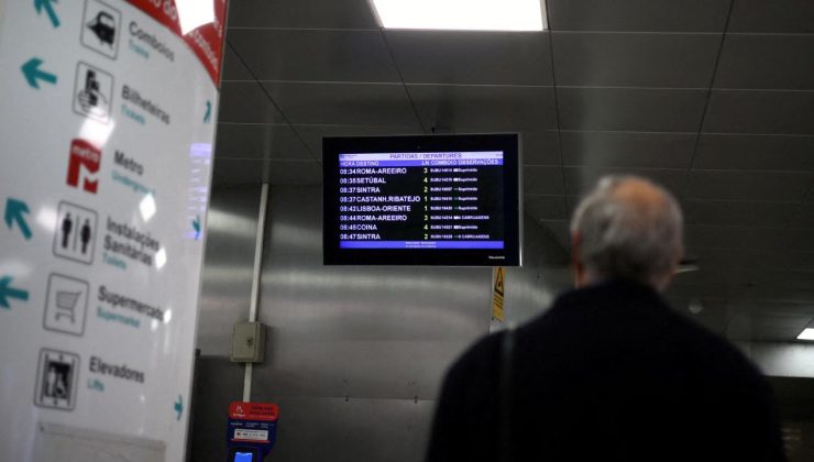 Portekiz’de 12 yıl aradan sonra yapılan ilk genel grev, ulaşım sektörünü felç etti