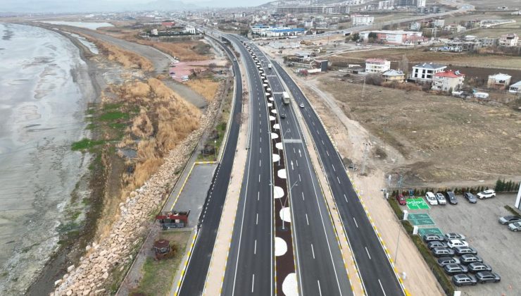 Van Çevre Yolu’nun 28 kilometrelik iki etabı bugün açılıyor