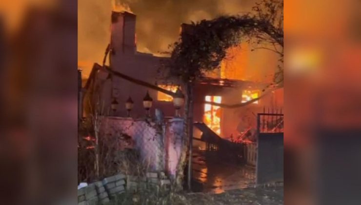 Çankırı’da yangın: İki ev küle döndü