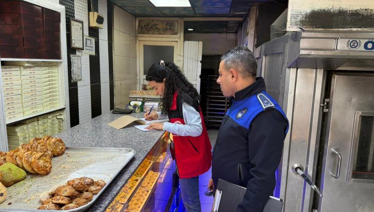 Gıda güvenliğine sıkı takip: 171 ürün imha edildi, 2 iş yeri mühürlendi