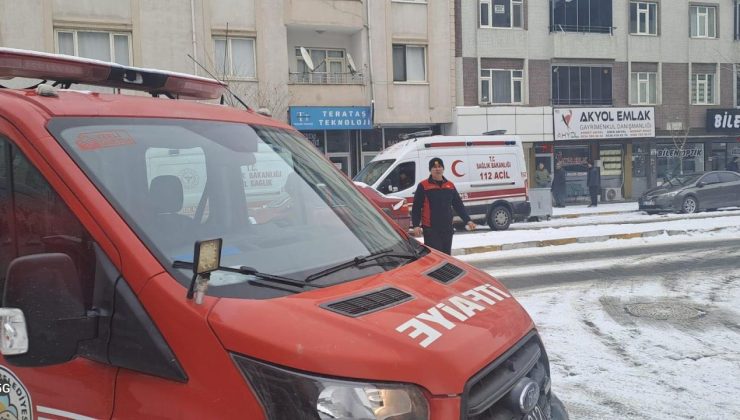 Iğdır’da asansörün halatı koptu: 2 yaralı