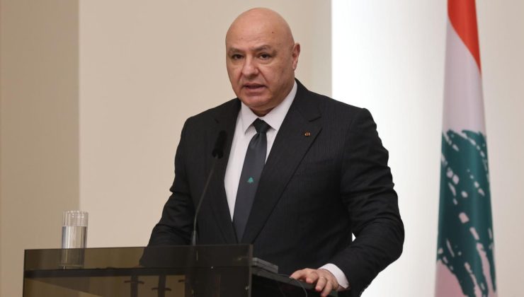 Lübnan Cumhurbaşkanı Avn: Ateşkes, müzakereler için ilk ve zorunlu adımdır