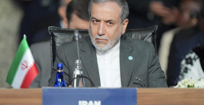 İran Dışişleri Bakanı Arakçi: Yedi günlük programı açıkladık, seçim ABD’nin