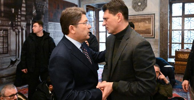 Adalet Bakanı Tunç, Mattia Ahmet Minguzzi için düzenlenen mevlit programına katıldı