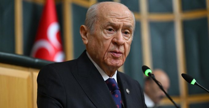 MHP Genel Başkanı Bahçeli: Savaş değil barış hakim olmalı