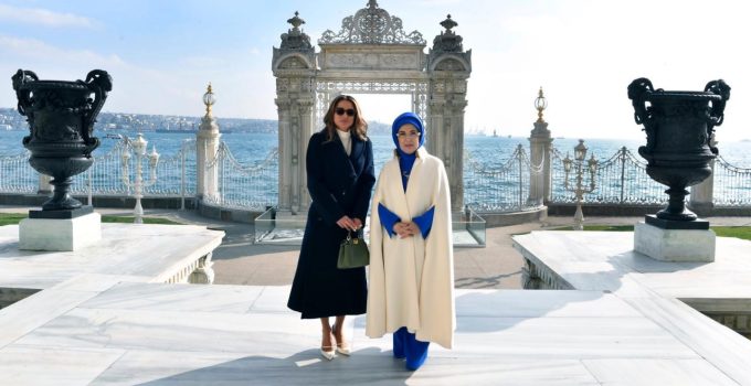 Emine Erdoğan, Ürdün Kraliçesi Rania ile bir araya geldi