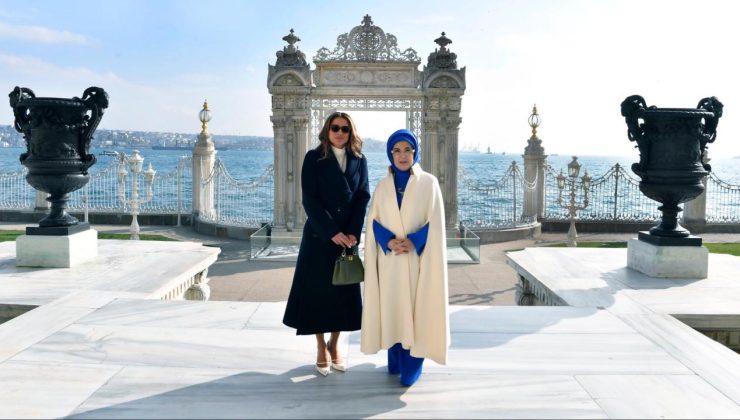 Emine Erdoğan, Ürdün Kraliçesi Rania ile bir araya geldi