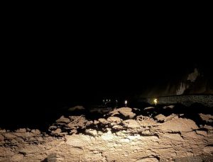 Bolu-Seben kara yolu heyelan nedeniyle kapandı