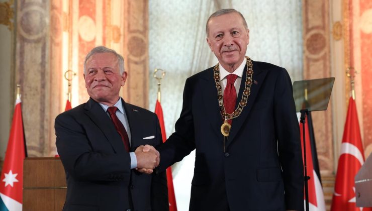 Cumhurbaşkanı Erdoğan: Ürdün Kralı Abdullah ile iki ülke dostluğunu kuvvetlendirecek kararlar aldık