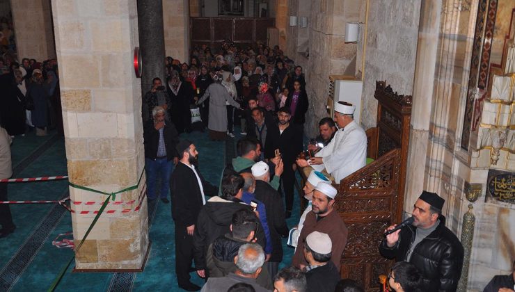 Mersin’de Sakal-ı Şerif’e yoğun ilgi