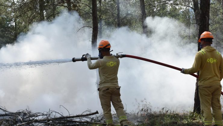 Antalya’da orman yangınlarına karşı 250 kişilik tatbikat