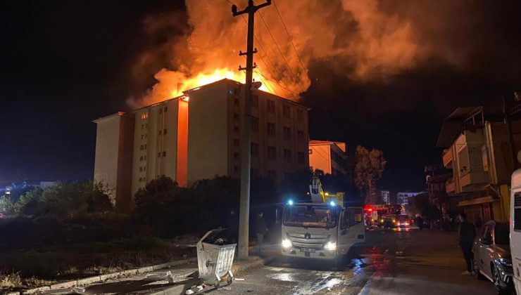 Aydın’da lise yurdunda çıkan yangın kontrol altına alındı