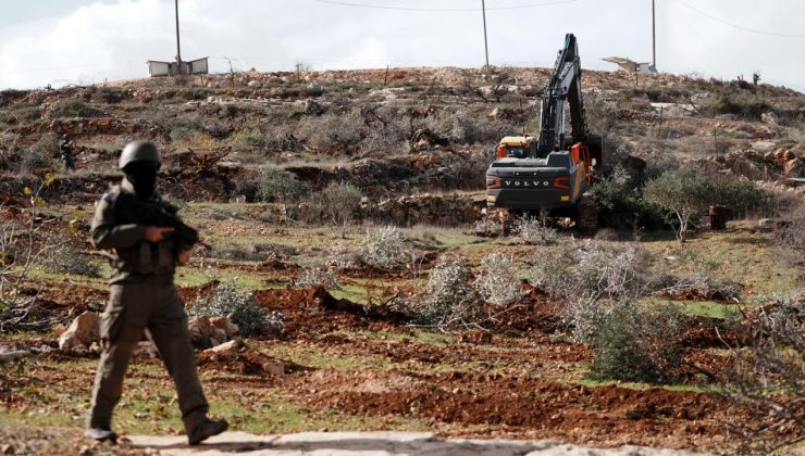 İsrailli işgalciler Batı Şeria’da 400 zeytin ağacını kesti