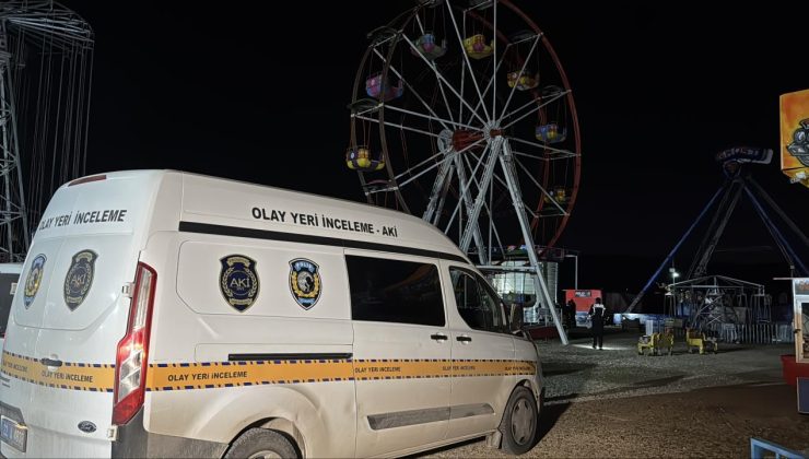Lunaparktaki oyun aletinden düşen kişi öldü