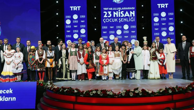 Emine Erdoğan’dan TRT 48. Uluslararası 23 Nisan Çocuk Şenliği Gala Programı’na ilişkin paylaşım