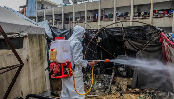 BM’den Gazze’de haşerelerin ve cilt enfeksiyonlarının katlanarak arttığı uyarısı