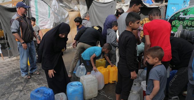 Gazze’de su krizi, Filistinlilerin hayatını derinden etkiliyor