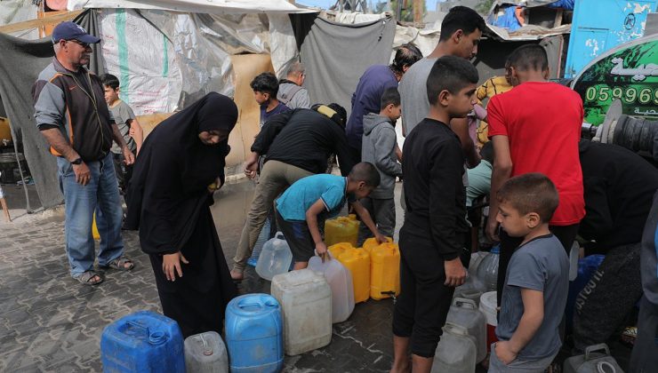 Gazze’de su krizi, Filistinlilerin hayatını derinden etkiliyor