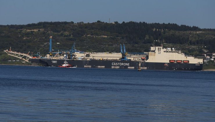 Çanakkale Boğazı’ndan “dev” geçiş – Son Dakika Haberleri
