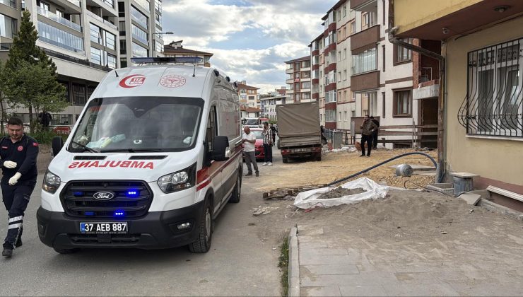İnşaattan üzerine mutfak tüpü düşen işçi hayatını kaybetti