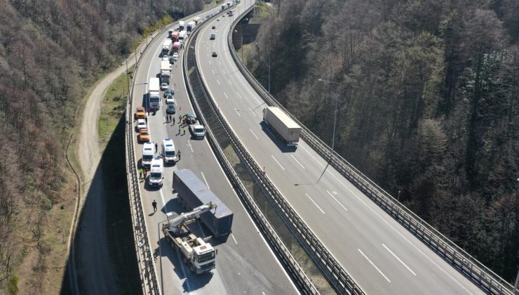 Anadolu Otoyolu’nda zincirleme kaza – Son Dakika Haberleri