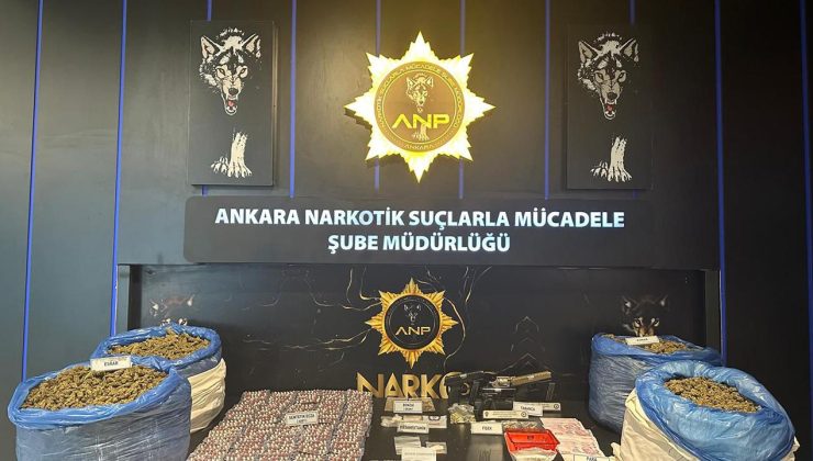 Başkentte zehir tacirlerine operasyon: 41 gözaltı