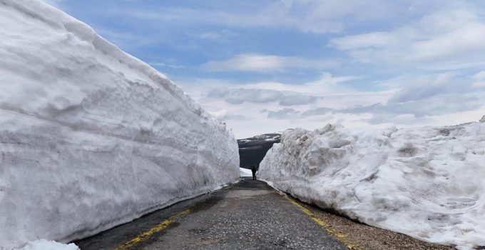 Ordu’da bahar yerine kış: 4 metrelik karla mücadele