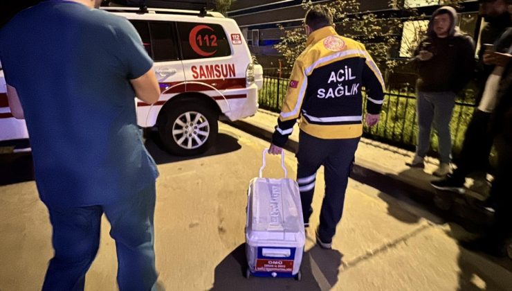 Samsun’da beyin ölümü gerçekleşen kadının organları 4 kişiye umut oldu