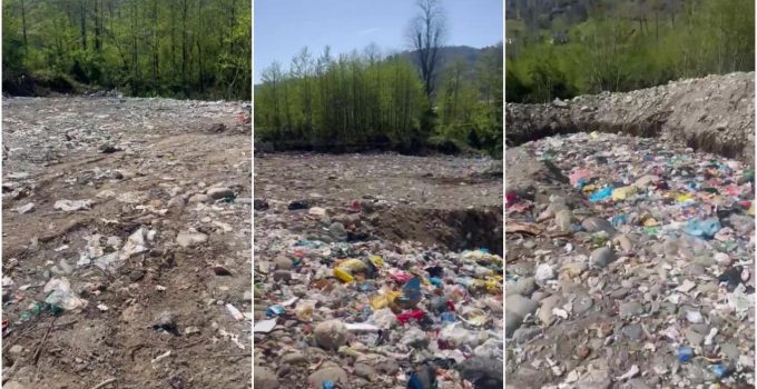 Rize’de açık alana çöp döken Fındıklı Belediyesine 2,3 milyon lira ceza